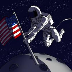 Black Man on the Moon
