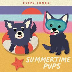 Summertime Pups / Two Little Pups in the Park