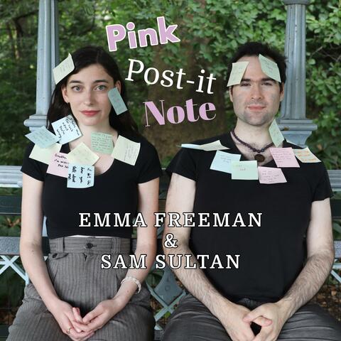 Pink Post-it Note