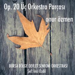 Op. 20 Üç Orkestra Parçası Bölüm 1