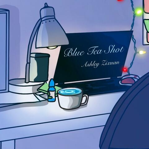 Blue Tea Shot