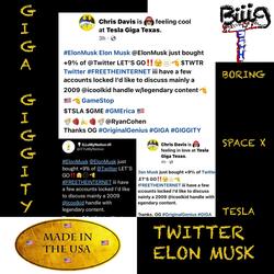 GIGA GIGGITY (ELON MUSK BORING SPACE X TESLA TWITTER)