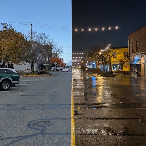day and night