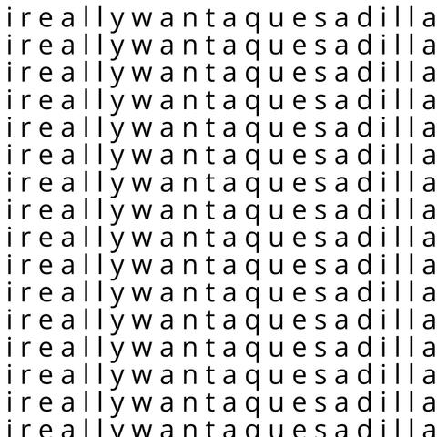 ireallywantaquesadilla