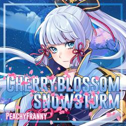 Cherry Blossom Snowstorm