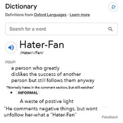 Hater-Fan