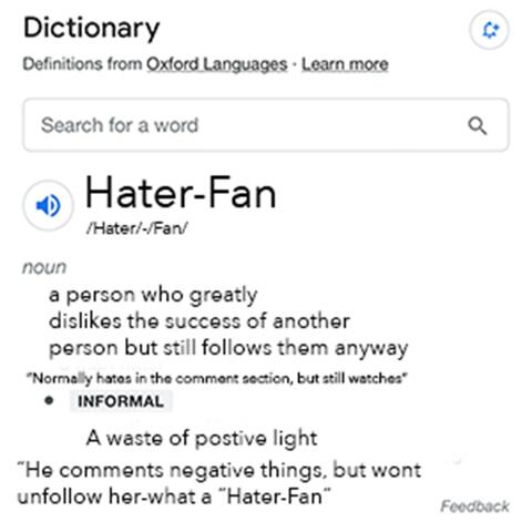 Hater-Fan