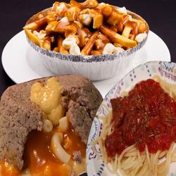 Poutine Macaroni Spaghetti