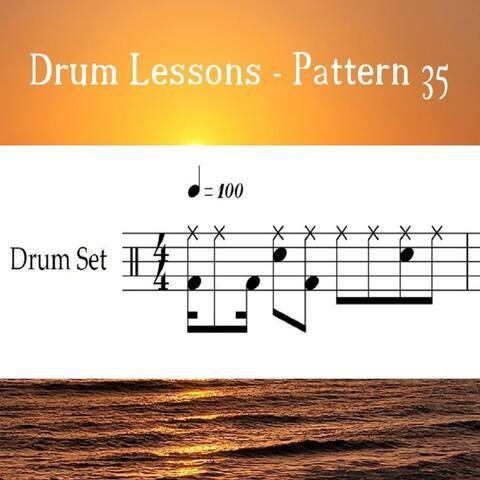 Drum Lessons - Pattern 35 (Loop 100)