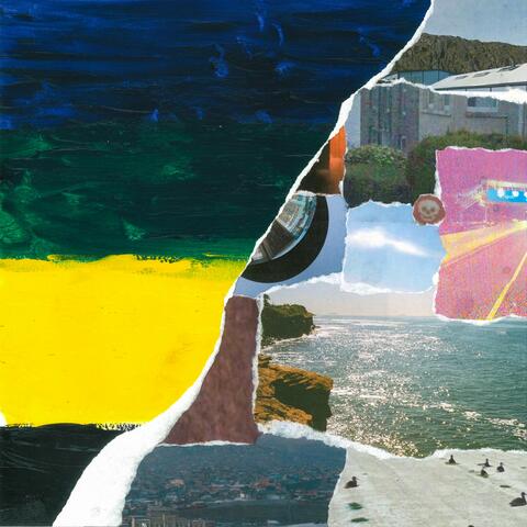 Split Image Showing Colors