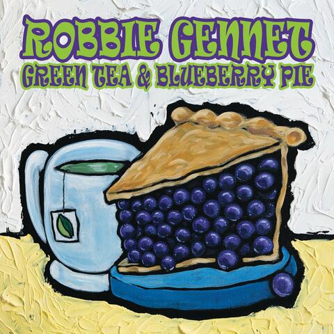 Green Tea & Blueberry Pie