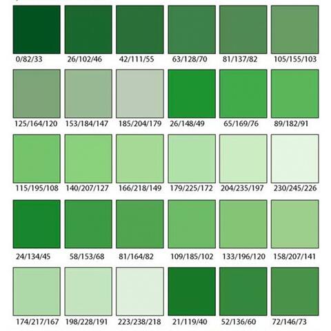 1000 Shades Of Green