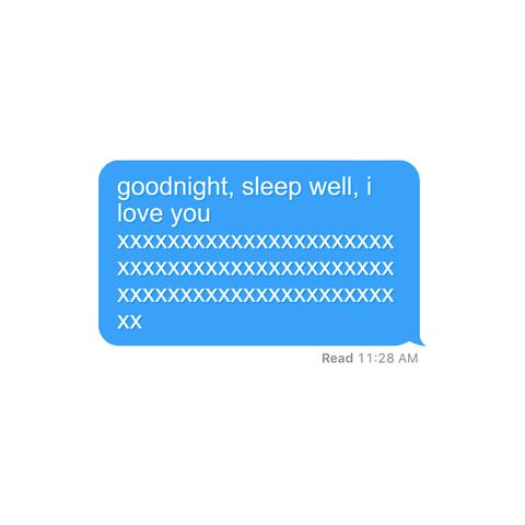 goodnight, sleep well, i love you