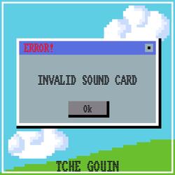 Error! Invalid Sound Card