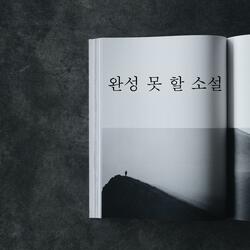 완성 못 할 소설