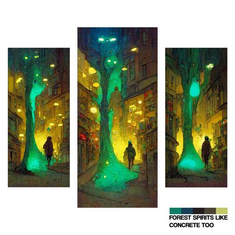 Forest spirits like concrete too