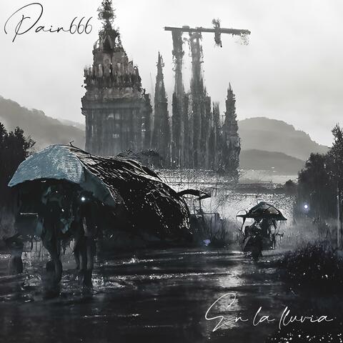 En la lluvia
