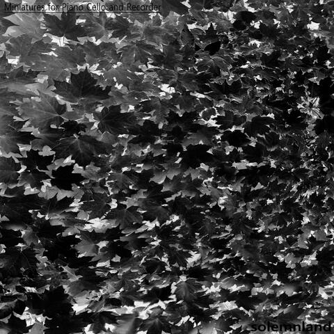 Miniatures for Piano Cello and Recorder