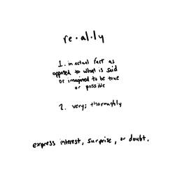 really