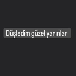 Azizcan Düşledim güzel yarınlar