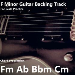 F Minor Guitar Backing Track For Scale Practice