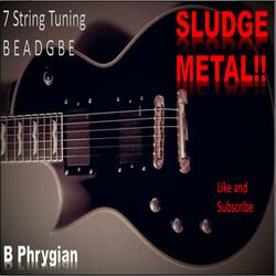 B Phrygian 7 String Guitar Backing Track (Metal Backing Track)