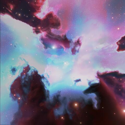 The planet in the clouds
