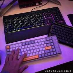 ASMR KEYBOARD SOUNDS ONLY