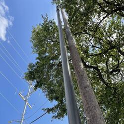 peaking through the clouds