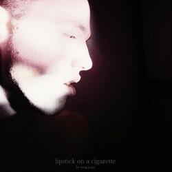 Lipstick on a cigarette