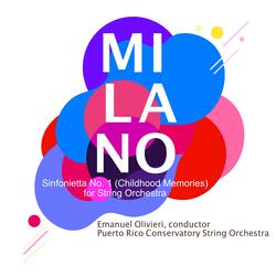 Roberto Milano: Sinfonietta No. 1, Andante Moderato