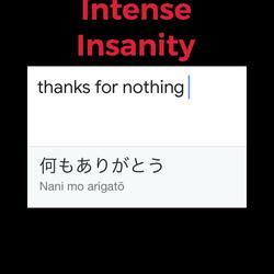 Thanks For Nothing