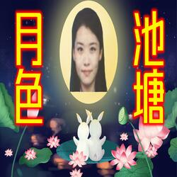 池塘月色