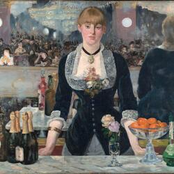 all'ingresso del bar