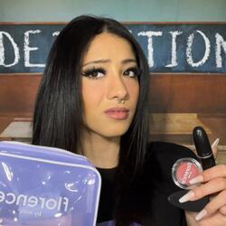 Mean girl does your makeup in detention