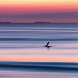 tip toe on waves
