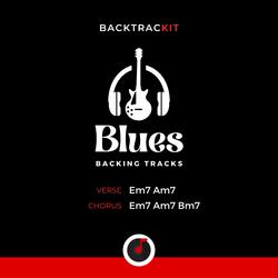 Slow Blues Backing Track in E minor II