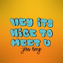 hey its nice to meet you