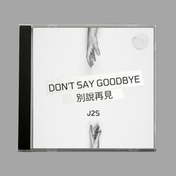 Don't Say Goodbye