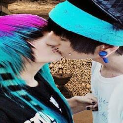 kissing in the catacombs