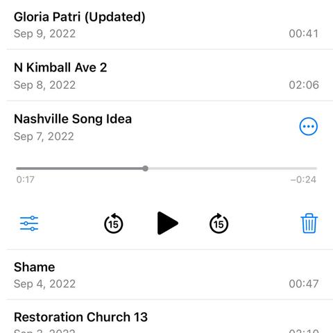 Nashville Song (Demo)