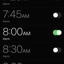 8 O'Clock Alarm