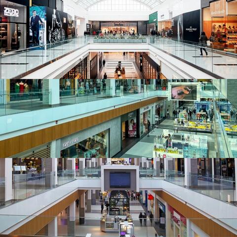 Shopping at the Mall