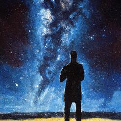 looking at the stars