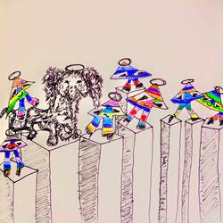 we're little, so let's hug!