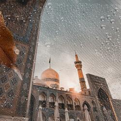 Imam Reza "as" in Arabic