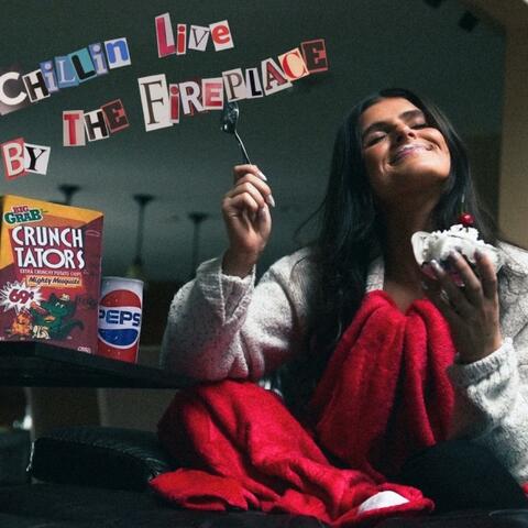 chillin live by the fireplace