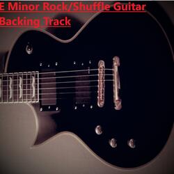 E Minor Blues/Rock Shuffel Guitar Backing Track