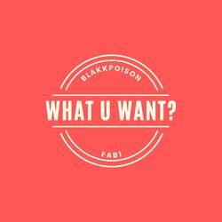 What u want? (feat. Blakkpoison)