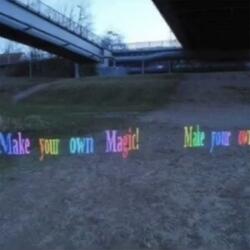 stuck between a rock and a he/him